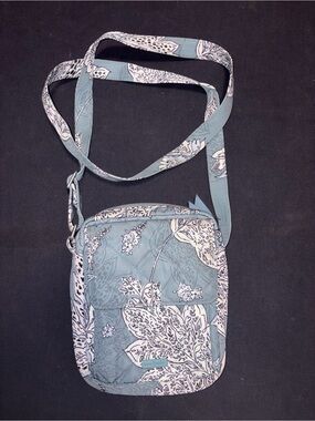 Vera Bradley Teal Floral Crossbody Bag
